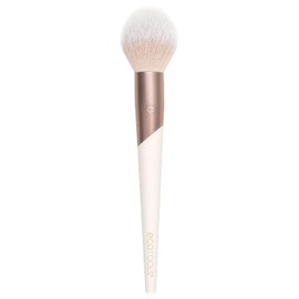 EcoTools Luxe Plush Powder - Brocha de maquillaje en polvo para rubor y bronceador, brocha de maquillaje premium respetuosa con el medio ambiente, rosa, lujosa y glamurosa, 1 unidad