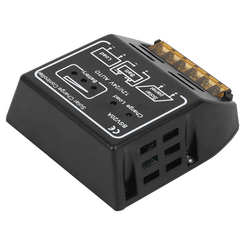 20A DC12V Solar Charge Controller Cells Panel Battery Charging Regulators