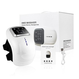 Electric Adjustable Knee Massager, 1 Box USB Rechargeable Heated Knee Massager with LED Light Touch Screen for Men & Women, Valentine's Day Gift for Men, Winter Gift, Massage Machine Electronic, Massager Electric Machine, Valentine's Day Gift