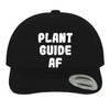 Plant Guide AF - Soft Dad Hat Baseball Cap, Black,