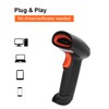 Wireless Barcode Scanner USB 2.4G and Bluetooth 1D Code Reader