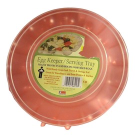 Deviled Egg Keeper/Serving Tray - Holds 24 Deviled Eggs