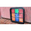 Clock RUBIKS WALL CLOCK TIME TO SOLVE 12" - Square