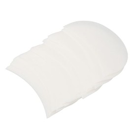 100 Protectores de Sombra de Ojos, Almohadilla de Sombra de Ojos en Forma de Media para Evitar Residuos de Maquillaje Cosmético, Almohadilla de Sombra de Ojos de Maquillaje
