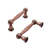 khtumeware 10 Pack 3 Inch(76mm) Antique Copper Cabinet pulls, Kitchen