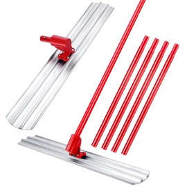 48"x8" Magnesium Bull Float for Concrete Finishing - Heavy-Duty Cement Smoothing Tool With Adjustable Handle Bracket