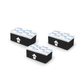 Fette Filter - Vacuum Foam Filter Assembly Compatible with Hoover Impulse Cordless Vacuum BH53020. Compare to Part # 440012835. 3 Pack