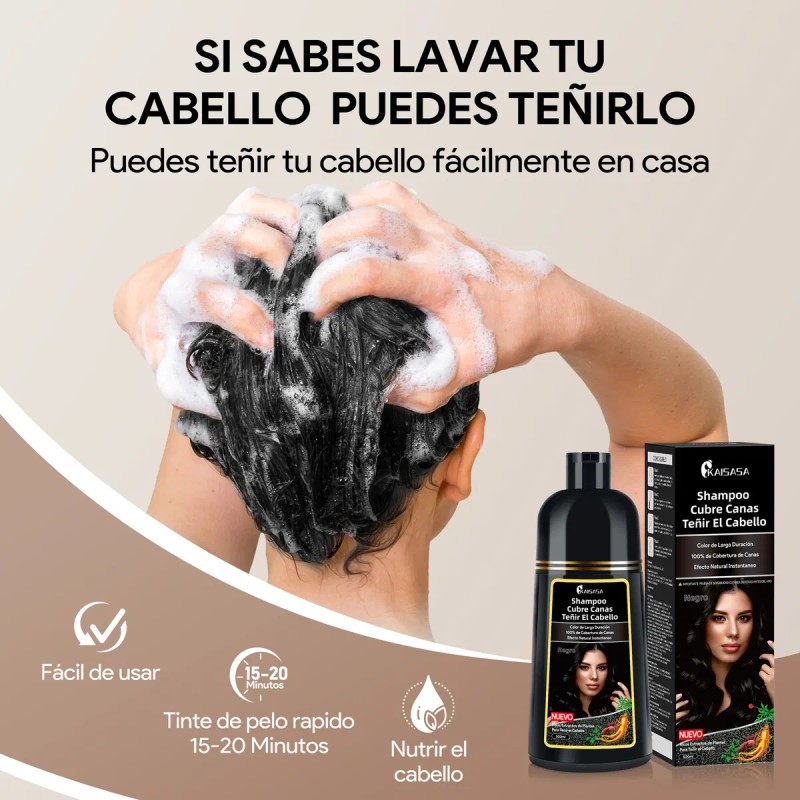 Shampoo Para Cubre Canas