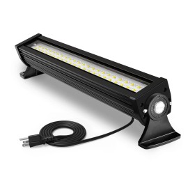 ATCD 50W LED Linear Flood Light,6000LM 5700K Daylight White for Warehouse,Gara
