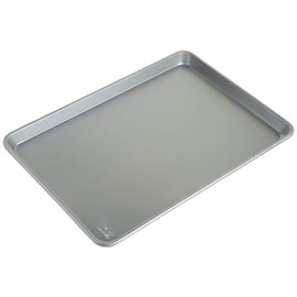 Chicago Metallic Commercial II Traditional Uncoated 16-3/4 by 12-Inch Jelly-Roll Pan, Perfect for making jelly rolls, cookies, pastries, pizza, one-pan meals, and more, Set of 2
