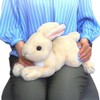Knee Rabbit Plush Toy, Beige