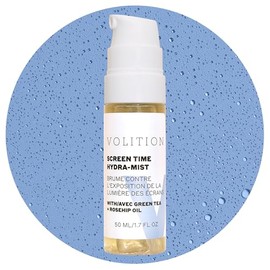 Volition Beauty Screen Time Hydrating Facial Mist - Moisturizing Sunflower Extract & Safflower Flower Extract Helps Reduce Look of Fine Lines From Photoaging, Vegan (50ml / 1.7 fl oz)_AB