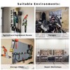 JUXINYID Chainsaw Holder, Heavy-Duty Chainsaw Hanger,Chainsaw Rack for Garage Organization