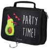 Mr. & Mrs. Panda Avocado Party Time Toiletry Bag, gray,