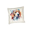 Anonymous Gifting Watercolour dog printed cushion cover - perfect for