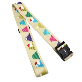 Teeoff Luggage Straps Suitcase Belts 荷物ストラップスーツケースベルトトラベルバッグアクセサリー調節可能な220CM (Volcanic)