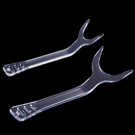 2Pcs Dental Photography Retractors Clear Mouth Opeaner, Orthodontic Tool Lip and Cheek Retractor (Large)