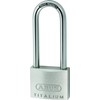 ABUSE 54 TI/40 HB63 56451 Titanium exterior padlock with high