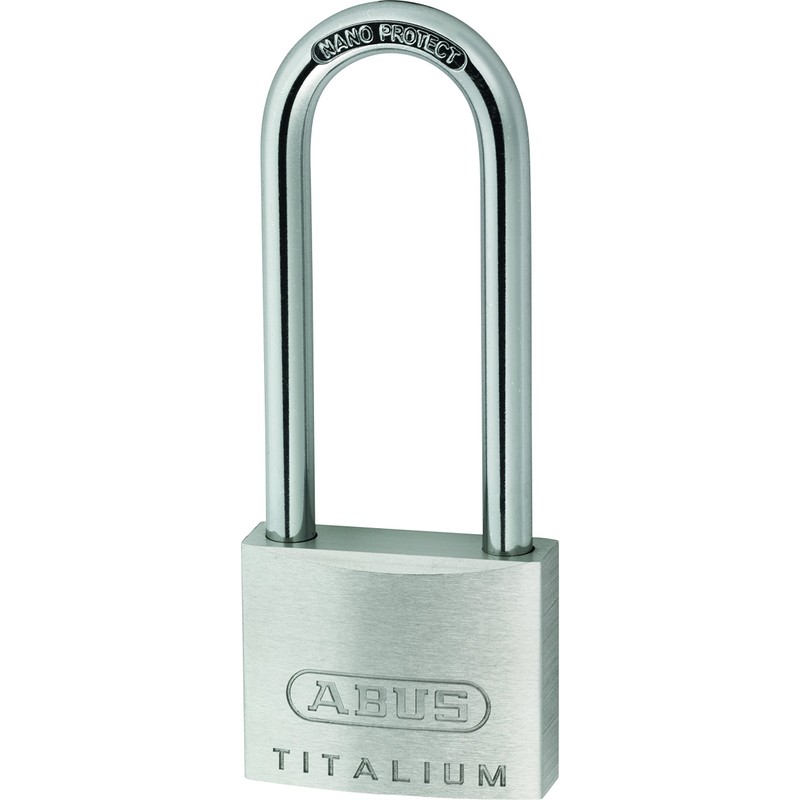 ABUSE 54 TI/40 HB63 56451 Titanium exterior padlock with high