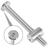 10 Sets of Furniture Connector Bolts and Barrel Nuts,Bed Bolt