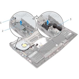 Deal4GO DC Power Input Jack Cable Power-Adapter Port 6RPMJ T8DK8 DC30100ZK00 Replacement for Dell Alienware 17 R3 R2