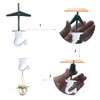 2 Pack White Swag Ceiling Hooks and Hardware Set for