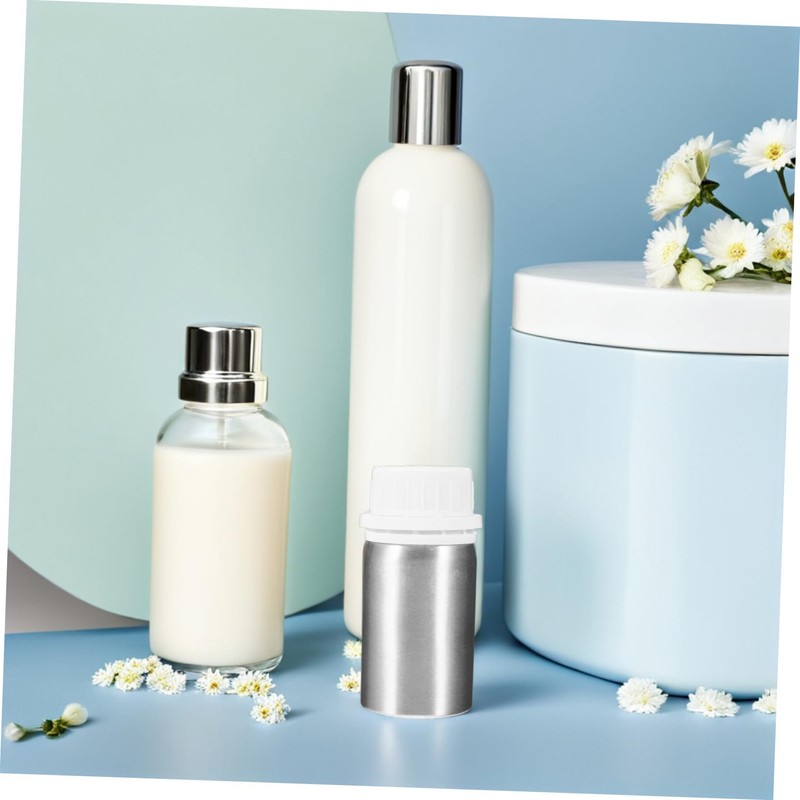 Baluue Travel-sized Essential Oil Bottles 50ml Refillable Vials Mini Makeup