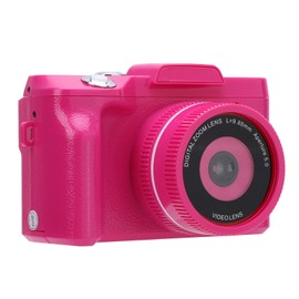 16MP Digital Camera with 1080P HD Video - 16X Zoom Anti Shake Vlogging Camera, 2.4 Inch Screen Compact Camera for Beginners/Travel (Support 128GB)