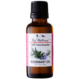 By Natures 100% Pure Essential Rosemary Oil 1.0 Fl Oz (Pack of 1)