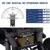 HobbyPark 50kg Servo High Torque Waterproof RC Steering Servo Metal