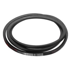 sourcing map SPZ-1650 Drive Wedge Belt V-Belt Industrial Power Rubber Transmission Belt 1650mm Pitch Girth,10mm Width, 8mm Height, 1663mm Outer Girth