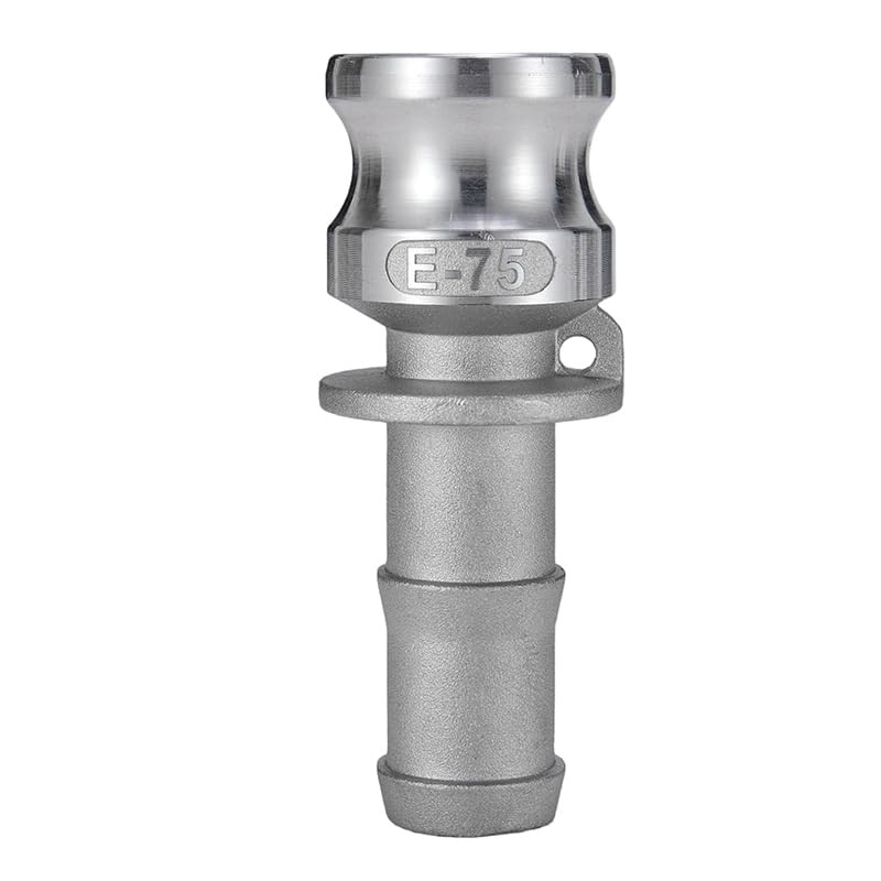 2pcs Aluminum Camlock Fittings - Type E Cam & Groove