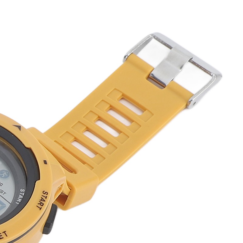 Men Sport Digital Chronograph Rubber Strap Watch Waterproof Outdoor Sporty