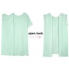 AVIIER 100% Cotton Hospital Gowns for Women Open Back Tear