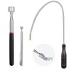 3 Pack Telescoping Magnet Pick-up Tool Set, Extendable Magnetic Pick