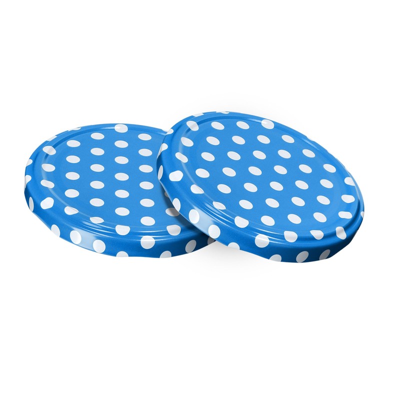 KADAX Screw Lids fi82mm x 50pcs Twist Off Lids Set