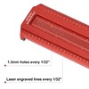 AKNgoes Woodworking Saddle T-Square Ruler 6in, T-Square for Carpenter Work,