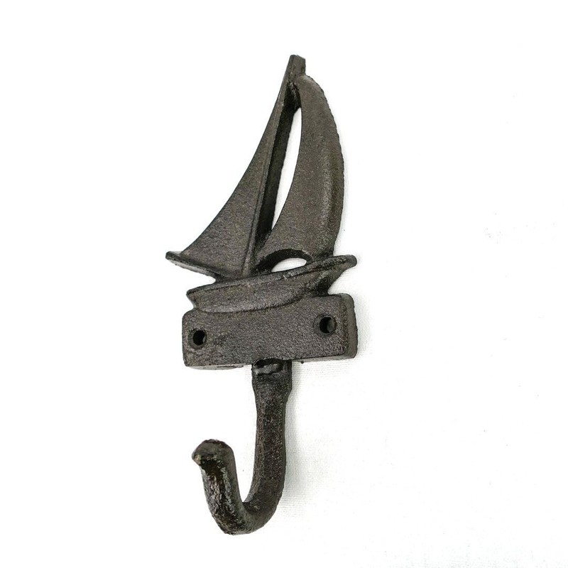 Dragimex Cast Iron Steering Wheel Coat Hook