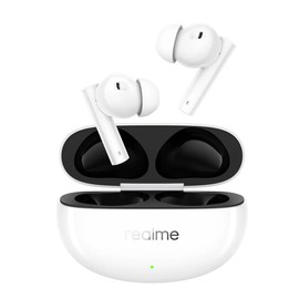 realme Buds Air 5 Auriculares inalámbricos,Bluetooth 5.3 Auriculares Ative Noise Cancellation,38H Playtime IPX5 Impermeable Bass Lock Auriculares, para Android iOS, Blanco