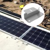 Tiardey Aluminum Alloy Z Brackets Mount Solar Panel Mounting Bracket