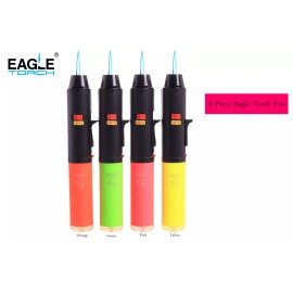 Eagle Torch 4 Pack Eagle Torch Pen Gun Lighter Jet Flame Butane Refillable
