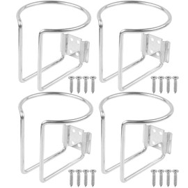 Z-COLOR Stainless Steel Boat Ring Cup Drink Holder Universal Drinks Holders for Marine Yacht Truck RV Car Trailer Hardware (4)