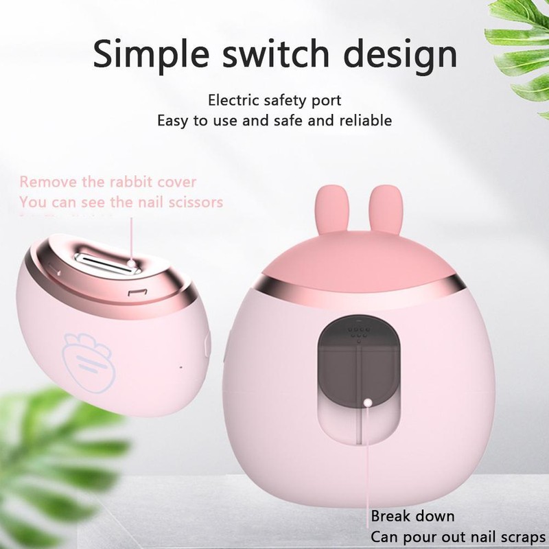 Electric Baby Nail Clipper Automatic Nail Clippers Children Nail Trimmer