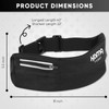 Kisma Running Fanny Pack and Sport Waist Belt for Runners,