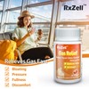 RXZELL Gas Relief, Ultra Strength Simethicone 180mg, 180 Softgels -