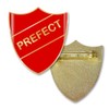 Prefect Shield School Badge - Enamel and Brass - Safety