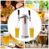 CeRaBuRET Double Faucet Tower Keg System No Tank Conversion Kit,