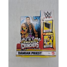 WWE Knuckle Crunchers Wave 4 Damian Priest 3" Figure w/Briefcase H2
