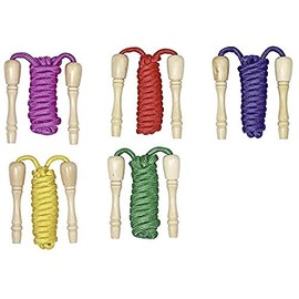 Unbekannt Skipping Rope with Wooden Handles. For Screwing On
