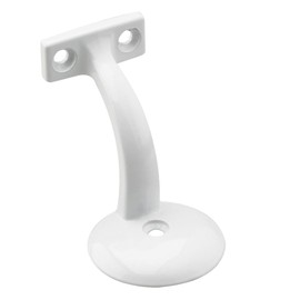 Richelieu Hardware - 2281WV - Sturdy Bracket with Single Installation Screw for Handrail - White Finish